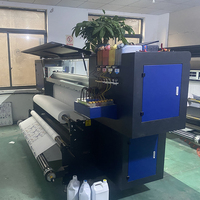 Machine d'impression par sublimation textile de 1.9m Imprimante numérique par sublimation de tissu de haute précision pour T-shirt avec 8 têtes i3200