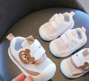ฤดูใบไม้ผลิและฤดูร้อนเด็กอายุ <span class=keywords><strong>1</strong></span> ถึง 2 ปีรองเท้าตาข่ายกลวงเด็กวัยหัดเดินรองเท้าผ้าใบระบายอากาศด้านล่างนุ่ม - Product Image 2