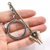 Énorme Stock League of Legend LOLs en alliage de métal porte-clés jouets accessoires de jeu pendentif pour Cosplay