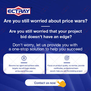 ECTRAY Bac à câbles en acier galvanisé, livraison rapide, personnalisable, extérieur, zinc-aluminium-magnésium, économie d'énergie - Product Image 5