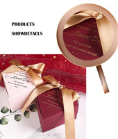 Offre Spéciale Noël : Emballage Élégant et Économique pour Bonbons de Mariage, Personnalisable, en Matériaux Recyclés, Format Mini, Idéal pour Petits Cadeaux de Mariage