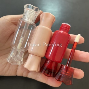 ISMAN Kids 8ml Tubetto Lucidalabbra a Forma di Caramella Trasparente Rosa Rosso Contenitore Vuoto per Trucco Effetto Glaze Prezzo di Fabbrica Ingrosso Professionale Migliore - Product Image 3