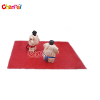 Jeux de sport gonflables de combat rembourrés en mousse commerciale sumo costumes lutte pour enfants et adultes