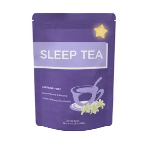 अच्छी गुणवत्ता वाली प्राकृतिक हर्बल नींद चाय, शरीर के स्वास्थ्य के लिए अच्छी नींद, आरामदायक नींद