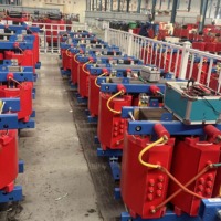Transformador de Potencia Tipo Seco con Aislamiento de Resina IEEE/ANSI/IEC, Conexión Dyn11, Bobinado Yn0, Transformador Elevador de 50KVA-4000KVA
