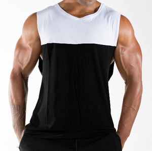 เสื้อกล้ามผู้ชายคุณภาพสูงจากผู้ผลิต น้ำหนักเบา ระบายอากาศได้ดี แห้งเร็ว ขนาดสั่งทำ ผ้าฝ้าย 100% สไตล์ลำลอง ถักทออย่างดี - Product Image 6