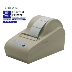2 Inch Langsung 58 Mm Thermal Stiker Tahan Air Thermal Barcode Label Printer dengan RS232 Port Matchs Elektronik Skala