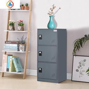 Casillero Vertical Pequeño de Una Sola Capa MECOLOR con Cerradura, 2 o 3 Compartimentos de Almacenamiento para Empleados, Hogar, Oficina, Escuela, Niños - Product Image 4