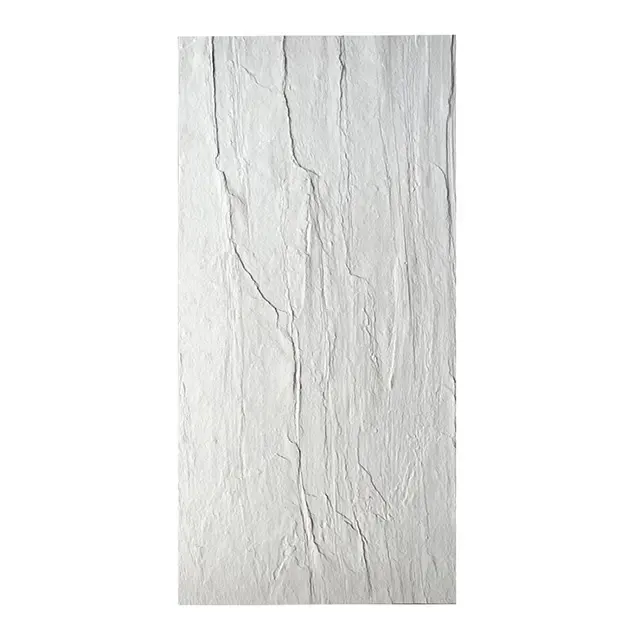 Đá phiến đá mềm linh hoạt mỏng Rock Board Faux đá hình nền bên ngoài bức tường gạch uốn cong đá da