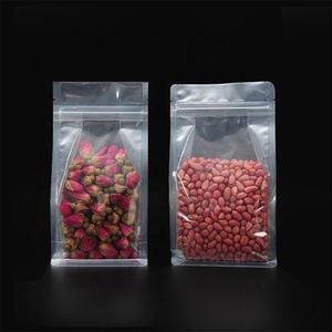 Transparente ocho sellado lateral engrosada bolsa de comida de frutos secos especialidad gran bolsa de embalaje sellada - Product Image 2