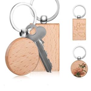 Bán Buôn Gỗ Keychain Trống Keyring Logo Khắc Bằng Gỗ Biểu Tượng Tùy Chỉnh Khoảng Trống Bằng Gỗ Móc Chìa Khóa Keychain - Product Image 6