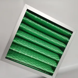 Factory wholesale replacement dust filter air condition pleated panel filter HVAC cabinet ventilation air filter