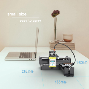 Xách tay mini Máy tính để bàn 3D ảnh khắc máy Laser 0.5W cho bluetooth công suất thấp cho gỗ cao su ván ép MDF-Điều kiện mới - Product Image 4