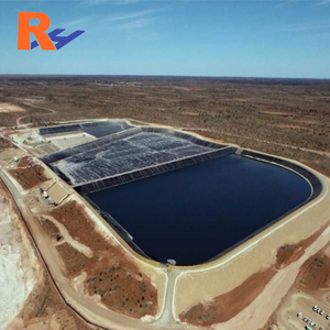 Bâche en géomembrane HDPE imperméable pour pisciculture, revêtement de bassin, membrane géotextile, revêtements de piscine - Product Image 5