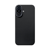 Coque de téléphone portable magnétique antichoc en fibre de carbone de luxe pour affaires, avec anneau, disponible pour logo personnalisé IMD, vente en gros