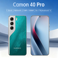 Teléfono Inteligente Camon 40 Pro, 8000mAh, Pantalla AMOLED de 7.3 Pulgadas y 120Hz, Cámara de 108MP, 16GB+1TB, 5G, Doble SIM, Desbloqueo Facial, Marco Metálico, Versión Global