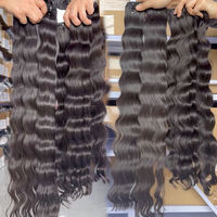 Cheveux vierges bruts vietnamiens et cambodgiens super double drawn, non traités, alignés sur la cuticule, vente en gros