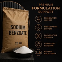 Conservateur alimentaire de haute pureté, benzoate de sodium en poudre, CAS 532-32-1, 99% de benzoate de sodium