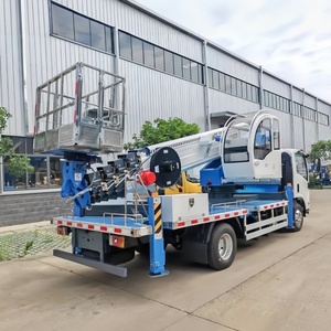 Plataforma Elevadora Telescópica ISUZU ELF KV100 de 23m, 25m, 30m, 45m con Canasta para Trabajo Aéreo - Product Image 6