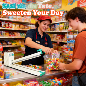 Scelleuse manuelle compacte à impulsion DF1000 UK, conception étendue pour les applications de sacs d'expédition de gros colis - Product Image 6