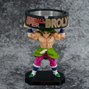 <span class=keywords><strong>Cendrier</strong></span> en plastique de 13-14 cm, modèle de personnage Saiyan Broly de l'anime Dragon Ball Z, pour la décoration - Product Image 3