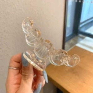 Trending Duckbill per capelli di lusso fatto a mano per bambini accessori con strass in metallo decorazione per capelli vendita calda all'ingrosso - Product Image 1