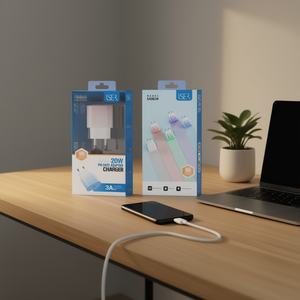 Adaptateur de charge rapide PD 20W pour smartphone et tablette, prise murale type C, 3A max - Product Image 3