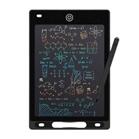 Tablette d'écriture LCD personnalisable 8,5/10/12 pouces, colorée, réutilisable, effaçable, bloc de dessin électronique, OEM ODM, vente en gros