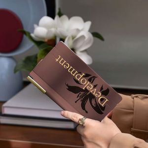 Cultural Creative Art A6 Notebook Exquisite Pocket <b>Journal</b> High-Value Lined Pages Customizable Logo Portable Business Office - Product Image 1