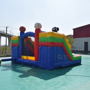 Castillo Inflable con Tobogán, Venta al por Mayor, Castillo Inflable Económico con Doble Tobogán - Product Image 3