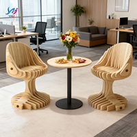 Chaise de loisirs en bois moderne, durable et écologique, tabouret de bar pour appartement, chambre, extérieur, cuisine, salon