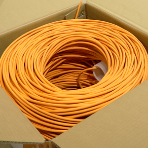 <span class=keywords><strong>Cat6</strong></span><span class=keywords><strong>สาย</strong></span>เคเบิลอีเธอร์เน็ตแลน<span class=keywords><strong>10</strong></span>กิกะบิตสายเครือข่ายทึบ550MHz Unshielded Twisted Pair UTP LSOH แจ็คเก็ตสีส้ม - Product Image 3