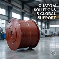 YOGIE – Rouleau de tambour de treuil en acier forgé robuste sur mesure, directement de l'usine, pour équipement de forage, déplacement et installation