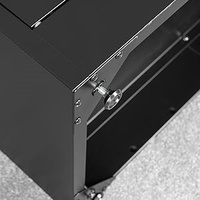 Armoire de classement en acier KD à monter soi-même, faible coût de transport, montage facile, mobilier de bureau pour l'exportation