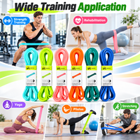 Bandes de résistance en boucle TPE, robustes, pour l'entraînement physique, les tractions assistées, la musculation, la thérapie physique