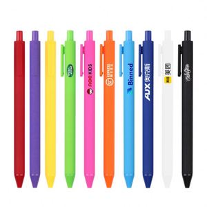 Wholesale Customisable 0.5mm Gel <b>Pens</b> Personalised Logo Printed Glitter Black Ink Plastic Material Office & School Use - Product Image 4