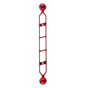 Bras de montage d'extension de joint à rotule double de 1 pouce pour caméras d'action <span class=keywords><strong>GoPro</strong></span> Accessoires de photographie de torche de plongée <span class=keywords><strong>sous</strong></span>-<span class=keywords><strong>marine</strong></span> - Product Image 6