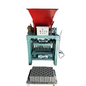 Máquina Semiautomática para Fabricar Bloques de Hormigón Tipo Tolva 4-35B, Equipo de Producción de Ladrillos de Alta Eficiencia - Product Image 1