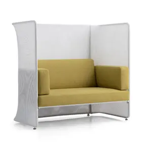 Современный звукоизоляционный диван для встреч, офисный диван для частных встреч, диван для общения с высокой спиной, Коммерческая зона общения