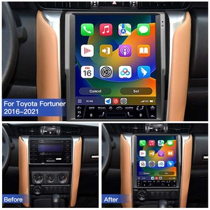 12.1'' Android14 Tesla Style Screen Car Radio Multimedia Player GPS Navi Stereo For Toyota Fortuner 2016-2021 Carplay BT 4G Auto - Product Image 3
