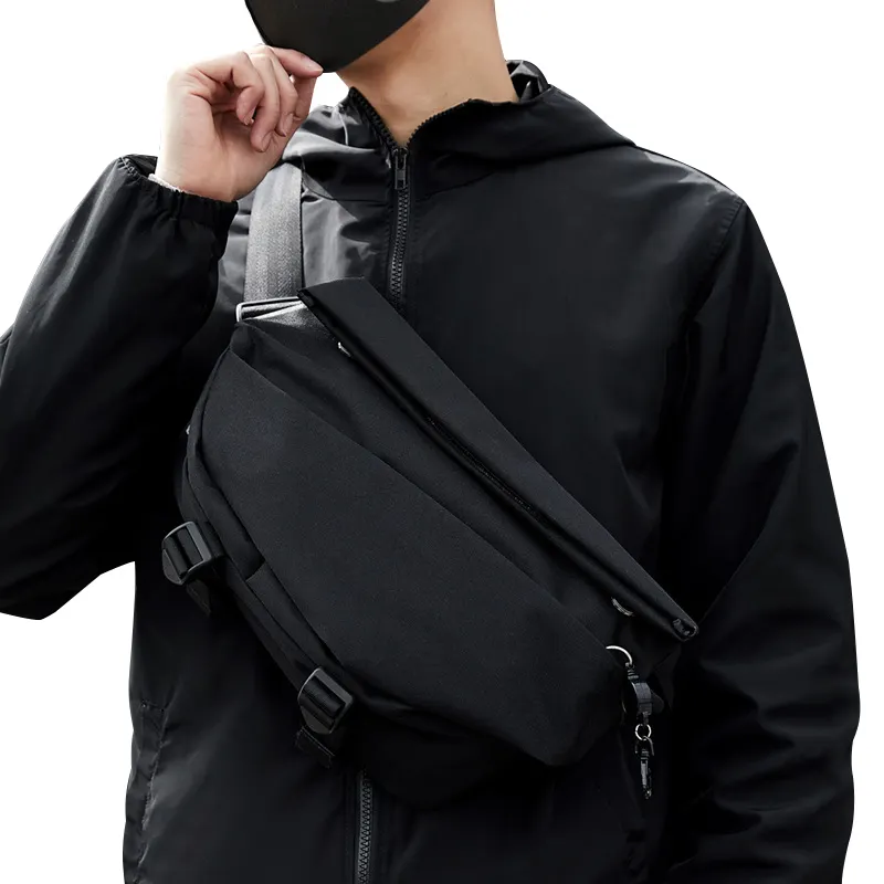 New fashion waterproof chest bag Lightweight Daily Travel Sling Bag Men Crossbody Bag for men