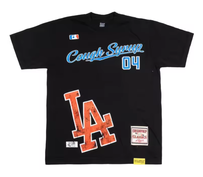T-shirt Dodger noir