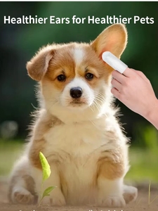 Lingettes Hypoallergéniques <span class=keywords><strong>pour</strong></span> le Nettoyage des Oreilles des Animaux – Nettoyant Doux <span class=keywords><strong>pour</strong></span> le Canal Auditif, Tampons Dissolvants de Cérumen, Nettoyage Quotidien Sûr <span class=keywords><strong>pour</strong></span> Chiots et Chatons - Product Image 5