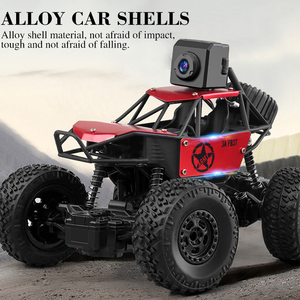<span class=keywords><strong>Auto</strong></span> RC in Lega con Telecamera WiFi Live, Veicolo RC Crawler 4WD per Arrampicata, Batteria Ricaricabile, Telecomando, Giocattolo - Product Image 2