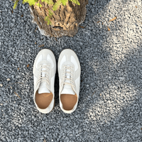 Chaussures d'entraînement classiques allemandes AA+ de haute qualité pour couple, en cuir véritable, décontractées, à boucle moine, bout rond, à lacets, argentées, printemps-automne