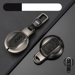 DM เคสกุญแจหนังทำจากสังกะ<span class=keywords><strong>สี</strong></span>อัลลอยสำหรับรถยนต์ BMW รุ่นมินิเหมาะสำหรับรถยนต์ขนาดเล็กของ COOper, คันทรี่แมนหนึ่ง, Jcw Club, F56, F55, F54, F57, F60 - Product Image 2