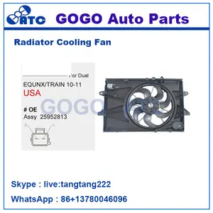 Radiador A/C ventilador de refrigeração para EQUNX/TRAIN 10-11 OEM 25952813