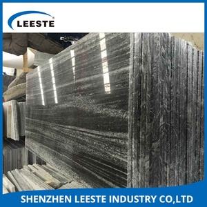 Popular gris oscuro Nero Santiago G302 granito pulido/azulejo de piso flameado en América del Sur - Product Image 2