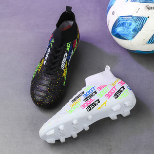 Scarpe da <span class=keywords><strong>calcio</strong></span> da uomo all'aperto FG/TF scarpe da <span class=keywords><strong>calcio</strong></span> Futsal professionali Unisex per allenamento in erba di alta qualità Sport ultraleggero antiscivolo - Product Image 3