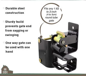 Chiusura a Doppio Blocco <span class=keywords><strong>per</strong></span> Cancelli Agricoli in Metallo, <span class=keywords><strong>per</strong></span> Bestiame, Recinzioni, Corral e Ranch - Product Image 5